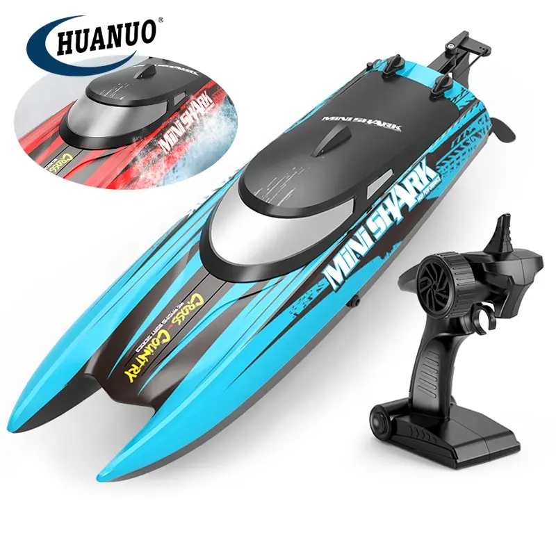 2.4GHz Mini Rc Racing Boat Ship 30KM/H High Speed Waterproof Remote Control Fast Yacht Toys