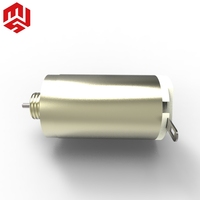 Moteur à engrenages miniature léger de 13 mm de diamètre, 12 V CC, avec balais en carbone pour applications d'automatisation