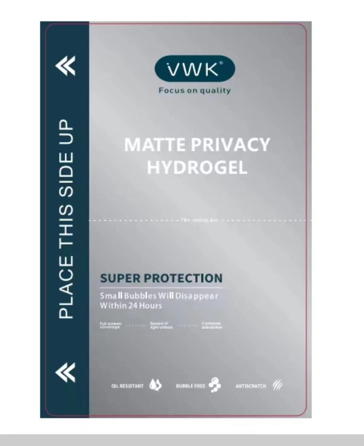 Confidentialité noir mat