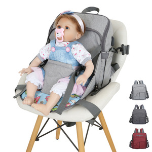 Bolsos de <span class=keywords><strong>Maternidad</strong></span> Personalizados con Diseño USB, Impermeables, para Mamá y Bebé, Bolso para Pañales, Correa para Cochecito, Estilo Mochila, Poliéster - Product Image 1