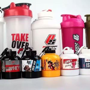 Portable Eco-friendly Food Grade 60g/200ml <b>Backpack</b> Keychain Protein Powder Container <b>Mini</b> Plastic Drinkware Direct Drinking for - Product Image 3