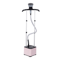 Défroisseur vapeur sur pied grande capacité 2000W, réservoir d'eau 1,2L, électrique, usage domestique et en dortoir, anti-brûlure à sec, garantie 1 an