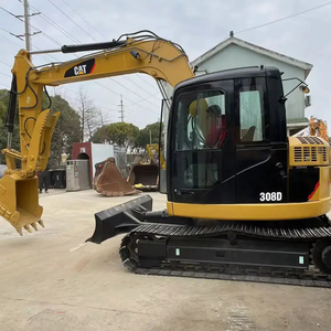 Mini pelle CAT 303 304 305 306 307 308 d'occasion à vendre Caterpillar Cat 308c 308d Mini excavatrice Caterpillar Cat 308D d'occasion pas cher - Product Image 4