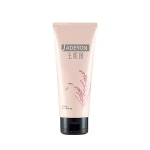 JADEYON Private Label face cleanser foaming face wash Rice Water Bright Cleansing Foam