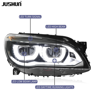 Système d'éclairage automobile JUSHUN, phares LED pour <span class=keywords><strong>BMW</strong></span> Série 7 F01 F02 09-15, signal dynamique LED, augmentation de la luminosité de 300% - Product Image 4