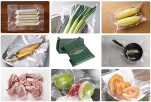 Machine d'emballage sous vide automatique électrique à double chambre pour gros sacs, avec roulement en acier inoxydable 304, pour aliments, textiles, durian, thon - Product Image 5