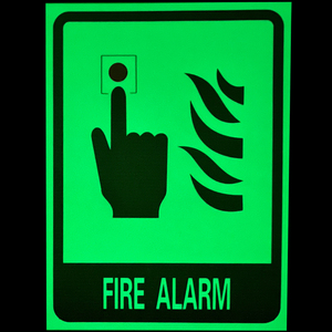 Nhựa tùy chỉnh 3-cách gắn PVC nhôm Directional cháy sáng đứng Bình chữa cháy dấu hiệu - Product Image 6