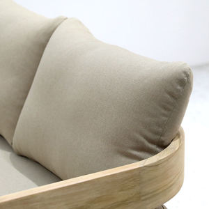 Conjunto de Sofás de Madera para Jardín, Patio o Terraza, de Teca, Estilo Contemporáneo, de Alta Gama, para Villas y Hoteles en Guangdong - Product Image 2