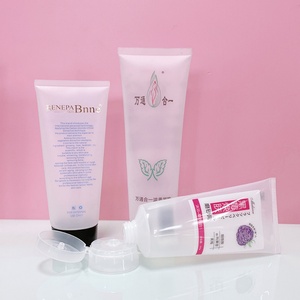 Tubo de Plástico PE Transparente Personalizado, Ecológico, de 200g 250ml, para Crema de Manos, Loción Corporal, Envase Cosmético Suave y Flexible - Product Image 2