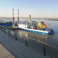 Высококачественный гидравлический земснаряд-резак CE CCS 6-8м для дноуглубительных работ в реках и озерах
