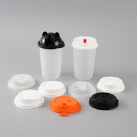 Gobelets en plastique transparent givré de 90 mm de qualité supérieure, 120 unités ℃   Résistant