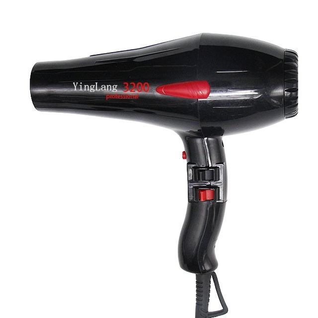 YL3200 for Hairdresser and Hair Salon Long Wire 2300w Power Professional  Blow Dryer Salon Hair Dryer