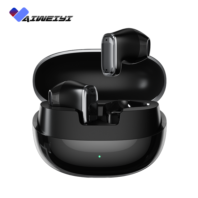 Y580 OEM ODM Comfortable Fit Semi-in-ear Wireless Earphones Ultra Lightweight Bluetooth 6.0 Smart Touch TWS Earbuds Bulk Order