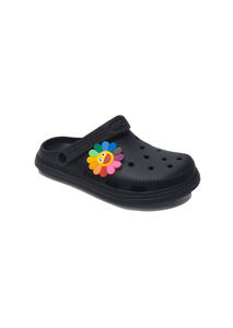 Zoccoli per bambini, sandali taglia 23 con design animato con spille, scarpe estive per ragazze, slip-on con suola in EVA e tomaia in plastica - Product Image 1
