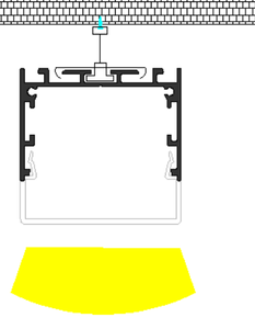 <span class=keywords><strong>Profili</strong></span> in Alluminio Personalizzati Lvsen LS-111 Profilo <span class=keywords><strong>LED</strong></span> Sottile in Alluminio Estruso 50 <span class=keywords><strong>X</strong></span> 48mm Serie 6000 Profilo in Alluminio per <span class=keywords><strong>LED</strong></span> - Product Image 2