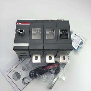 Sectionneur-Interrupteur à commande frontale 3 pôles ABB OT250E03K, 250 A, 1000 V CA, poignée à montage direct et verrouillable à cadenas - Product Image 3