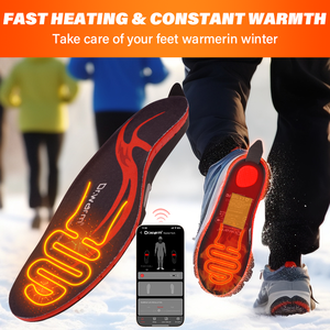 S-King, plantillas térmicas alimentadas por batería personalizadas, calentador de pies eléctrico con Control remoto para mujeres y hombres, para deportes, ciclismo, caza - Product Image 5