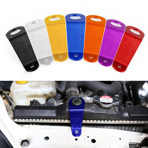 Auso-Racing Aluminum Radiator <b>Bracket</b> Kit Universal Water Tank Cover Clip For Car Accessories - Product Image 2