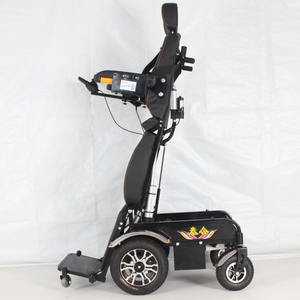 Elektrischer Rollstuhl mit Selbstverriegelnder Bremse Komfortabler Rücken Rehabilitations-Therapiebedarf - Product Image 3