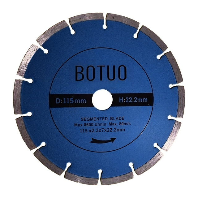 Premium 4-12inch Sharp Diamond Saw Blades Ti-Coated OEM Available for Cutting Stone Concrete Tiles Etc.