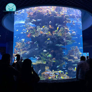 <span class=keywords><strong>Aquarium</strong></span> en acrylique rond haut de gamme de style moderne pour poissons coralliens, promotionnel, fabriqué par un professionnel - Product Image 2