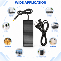 Adaptateur secteur de bureau OEM ODM personnalisé approuvé par la FCC 12V 8A Prise US 5.5x2.5mm 96W pour ordinateur portable et PC tout-en-un