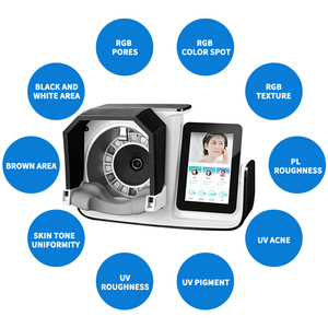 Intelligent 3D Desktop Skin Analyzer <b>Machine</b> with <b>ABS</b> Material and Multi-Plug Compatibility for Facial Skin Testing - Product Image 3