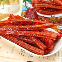 Latiao Oriental Vegano Picante, Bocadillos de Trigo, Tiras Súper Picantes en Bolsa, Venta al por Mayor