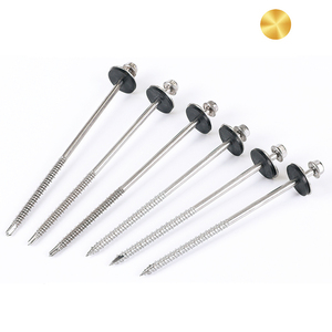 <span class=keywords><strong>Vis</strong></span> autoperceuses à tête <span class=keywords><strong>hexagonale</strong></span> en acier inoxydable 304/410 galvanisé noir, avec rondelles EPDM, pour toiture, vente en gros Chine - Product Image 3