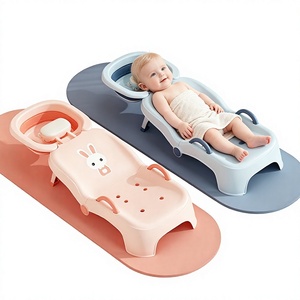 Chaise <span class=keywords><strong>de</strong></span> lavage <span class=keywords><strong>de</strong></span> cheveux pour bébé avec bac <span class=keywords><strong>de</strong></span> rinçage, fauteuil inclinable portable pour le lavage des cheveux des enfants avec support <span class=keywords><strong>de</strong></span> nuque souple et accoudoirs antidérapants - Product Image 1