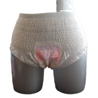 Weibliche Einweg-Damen binden hose Lady With Menstrual Pad Period