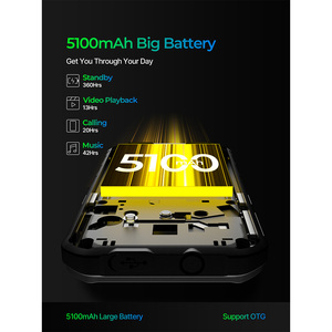 Phonemax X2 không thấm nước gồ ghề điện thoại thông minh 5.5 inch Android 13 4GB + 64GB 5100mAh Pin 3G/6G/6GB Ram Nfc Chống sốc IP68-For anh - Product Image 5