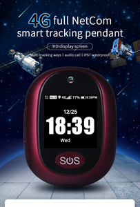 Pendentif GPS SOS 4G avec fonction vocale bidirectionnelle, <span class=keywords><strong>sonnerie</strong></span>, compteur <span class=keywords><strong>de</strong></span> pas, alerte <span class=keywords><strong>de</strong></span> chute, étanche IP67, dispositif d'urgence personnel - Product Image 6