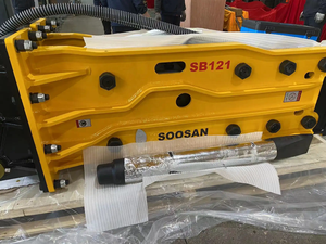 Martillo Hidráulico SB121 Tipo Superior con Cincel, Bomba y Motor, Nuevo, para Construcción y Minería, Motorizado para 28-35 Toneladas - Product Image 6