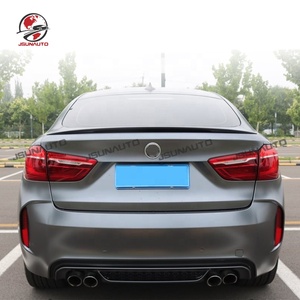 Kit de carrosserie de pare-chocs de Style X6M de haute qualité pour BMW X6 2014-2019 Conversion <span class=keywords><strong>M</strong></span> Sport jupes latérales de diffuseur de pare-chocs avant arrière - Product Image 5