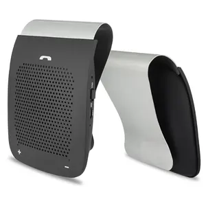 Kinlan best selling products sun visor wireless speakers handsfree car kits bluetooth speaker car speaker with microphone