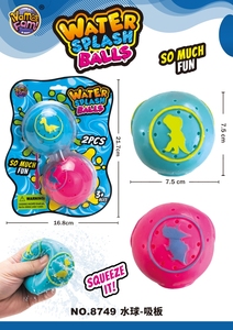 Pelotas <span class=keywords><strong>de</strong></span> Agua para Saltar BY Summer, Paquete <span class=keywords><strong>de</strong></span> 2 Pelotas Rebotantes, Pelotas <span class=keywords><strong>de</strong></span> Salpicadura, Pelotas <span class=keywords><strong>de</strong></span> Playa y Pelotas Antideslizantes, Juguetes <span class=keywords><strong>de</strong></span> Piscina para Niños - Product Image 5