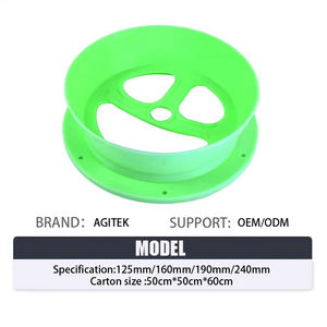 Bobine de ligne de pêche personnalisée AGITEK, en plastique, avec <span class=keywords><strong>enrouleur</strong></span> manuel, pour bateau, accessoires de pêche - Product Image 2