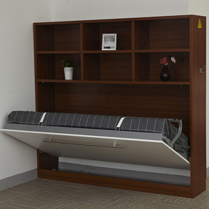 Alta calidad <span class=keywords><strong>moderno</strong></span> espacio de ahorro horizontal oculto muebles inteligentes cama plegable murphy pared - Product Image 2