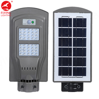 Meilleures ventes Alibaba Lampadaires solaires LED intégrés pour route Options 20W/40W/60W Certifiés CE/ROHS Indice de protection IP65 Garantie 2 ans