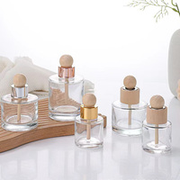 Recharge d'huile essentielle sans flamme en bouteille de verre de 100 ml, diffuseur de parfum pour voiture de 30 ml, bâtonnets diffuseurs pour la maison