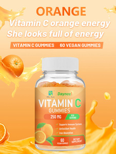 El suplemento alimenticio Winstown OEM para mejorar la salud inmunológica ofrece soporte antioxidante, C masticables gomitas con vitamina, 60 uds. - Product Image 3