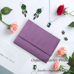 Estuche de <span class=keywords><strong>Viaje</strong></span> Enrollable para Joyas, Organizador de Joyas de Fabricación Industrial - Product Image 6