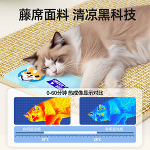 Tapis rafraîchissant pour animaux de compagnie Qi Oh S35x45 à XL90x120, coussin de glace respirant pour chiens de petite, moyenne et grande taille - Product Image 5