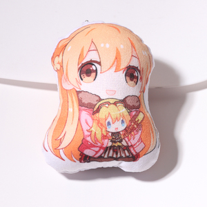 Popolare <span class=keywords><strong>Anime</strong></span> Mini cuscino corto peluche cuscino portachiavi PP cotone Omanjuu Manjuu peluche portachiavi - Product Image 6