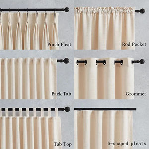ผ้าม่านทูลล์เนื้อผ้าลินินสำหรับห้องนอน ผ้าคลุมหน้าต่างที่หรูหราและระบายอากาศได้ดี - Product Image 2