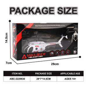 LK Toys Avión <span class=keywords><strong>de</strong></span> Rescate RC <span class=keywords><strong>de</strong></span> 2.5 Canales, 2.4GHz, Control Remoto, <span class=keywords><strong>Helicóptero</strong></span> con Luz y <span class=keywords><strong>Sonido</strong></span> - Product Image 5