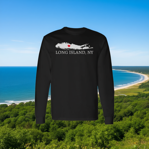 Maglietta souvenir Long Island NY - T-shirt promozionale a maniche lunghe - Product Image 3