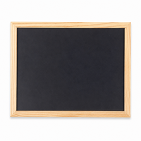 Tableau noir mural en bois de pin gravé, écologique, pour menus de restaurants, cafés et boutiques (vente en gros)