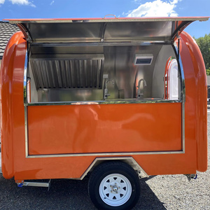 Food Truck Circolare/Rimorchio <span class=keywords><strong>Mobile</strong></span> per Alimenti, Dotato di Cucina Completa per un Caffetteria. - Product Image 3